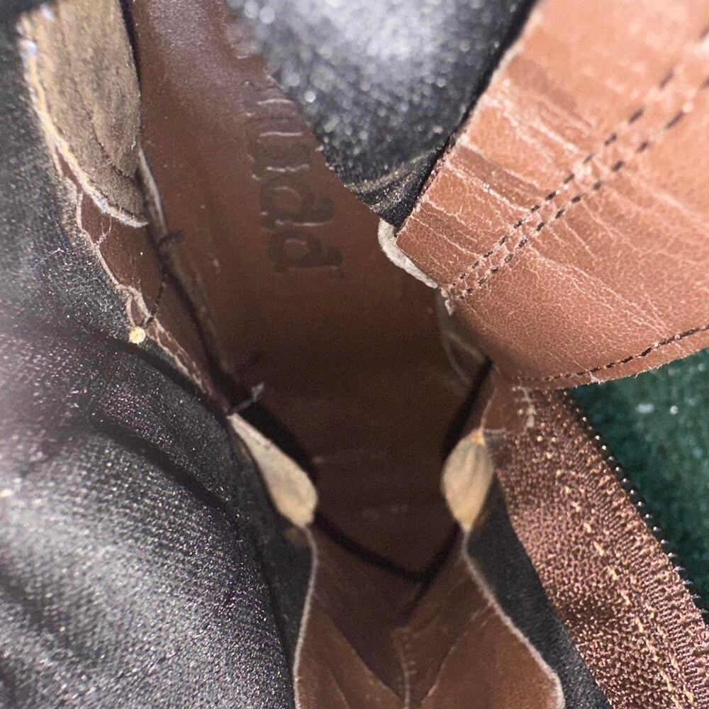 y2k vtg mudd brown suede boots - Picture 6 of 8